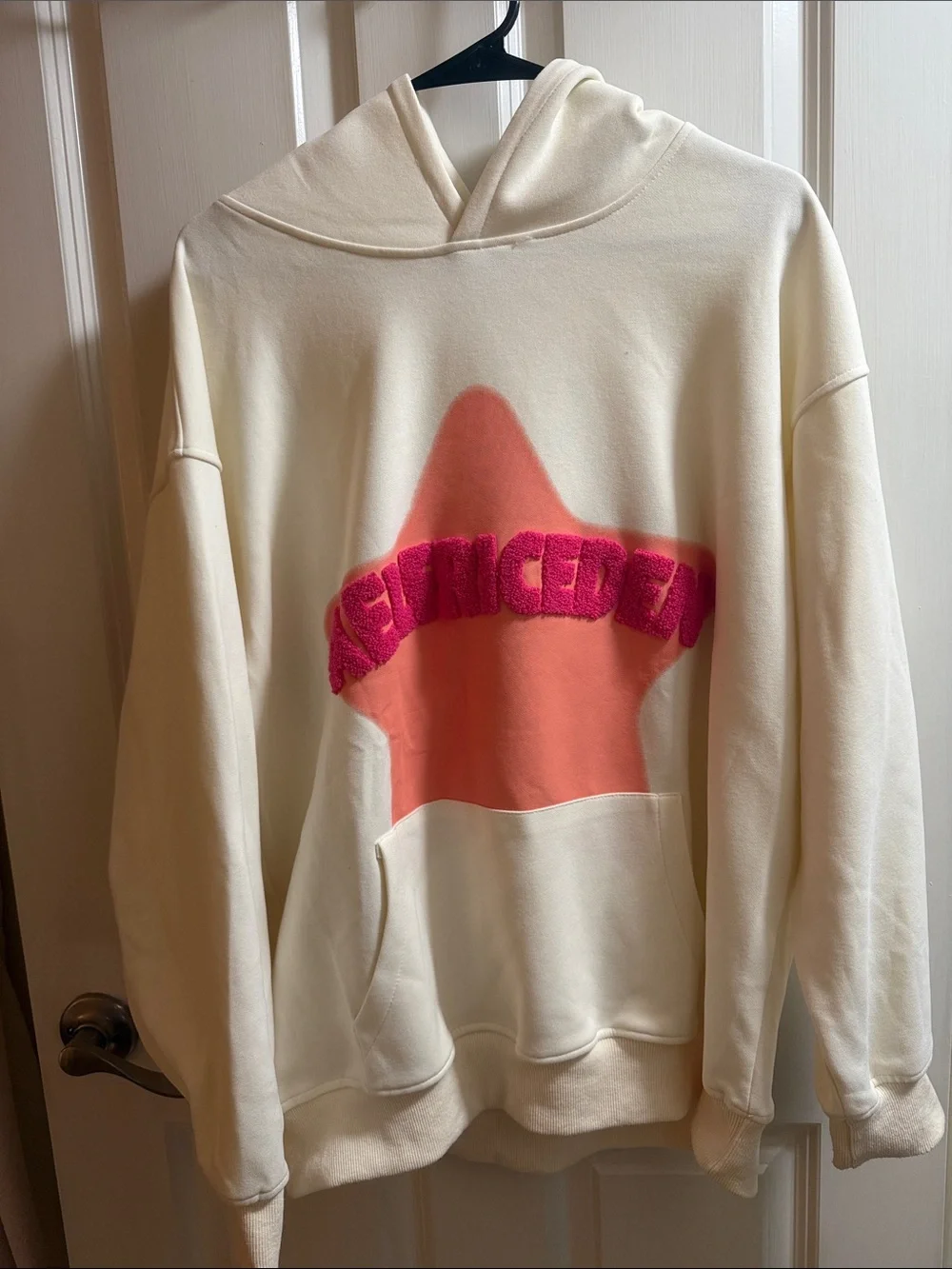 Aelfric Eden Cream Hoodie with Subtle Logo - Picture 1 of 5